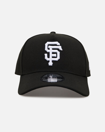 New Era San Francisco Giants 'Black' 9FORTY A-Frame Snapback Black/White