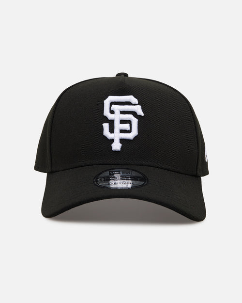 New Era San Francisco Giants 'Black' 9FORTY A-Frame Snapback Black/White