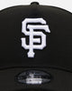 New Era San Francisco Giants 'Black' 9FORTY A-Frame Snapback Black/White