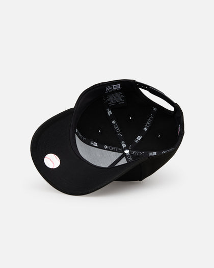New Era San Francisco Giants 'Black' 9FORTY A-Frame Snapback Black/White