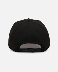 New Era Seattle Mariners 'Black' 9FORTY A-Frame Snapback Black/White