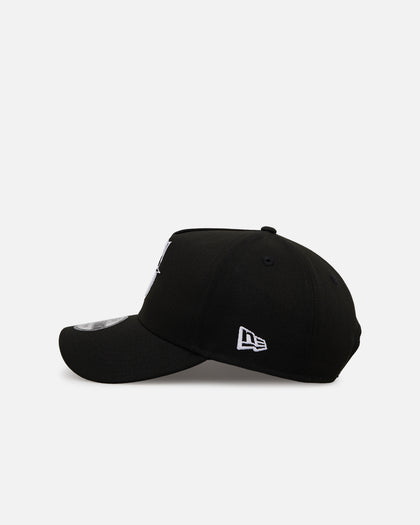 New Era Seattle Mariners 'Black' 9FORTY A-Frame Snapback Black/White