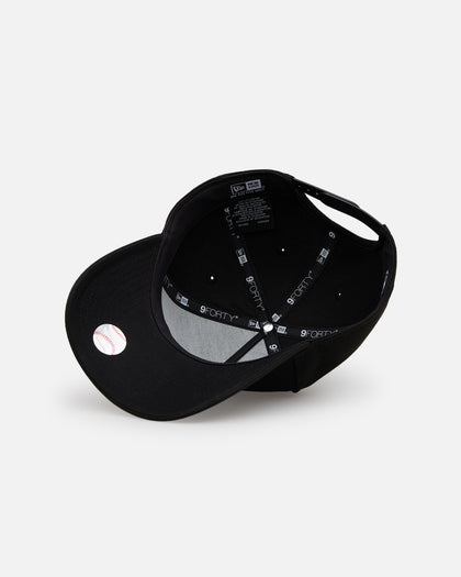 New Era Seattle Mariners 'Black' 9FORTY A-Frame Snapback Black/White