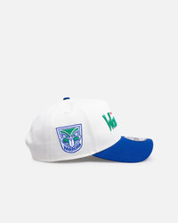 New Era New Zealand Warriors 'Chrome Script' 9FORTY A-Frame Snapback Official Team Colour