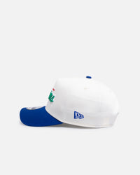 New Era New Zealand Warriors 'Chrome Script' 9FORTY A-Frame Snapback Official Team Colour