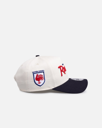 New Era Sydney Roosters 'Chrome Script' 9FORTY A-Frame Snapback Official Team Colour