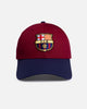 New Era FC Barcelona 'Contrast' 9FORTY Strapback Dark Red