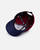 New Era FC Barcelona 'Contrast' 9FORTY Strapback Dark Red
