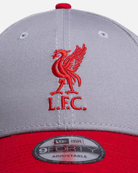 New Era Liverpool FC 'Contrast' 9FORTY Strapback Grey