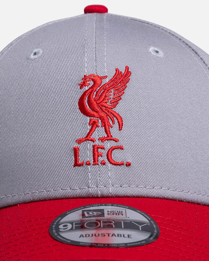 New Era Liverpool FC 'Contrast' 9FORTY Strapback Grey