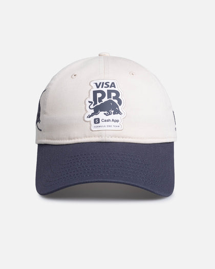 New Era X Red Bull Racing F1 Visa Cards 'Contrast Visor' 9TWENTY Strapback Light Beige