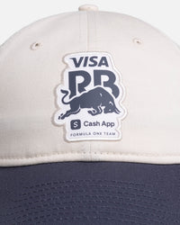 New Era X Red Bull Racing F1 Visa Cards 'Contrast Visor' 9TWENTY Strapback Light Beige