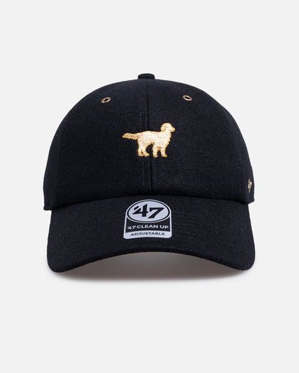 47 Brand Golden Retriever Wool 47 Clean Up Strapback Black