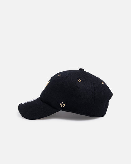 47 Brand Golden Retriever Wool 47 Clean Up Strapback Black