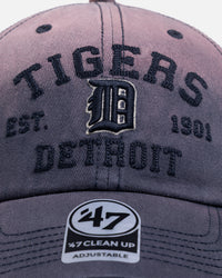 47 Brand Detroit Tigers 'Dusted' 47 Clean Up Strapback Vintage Navy