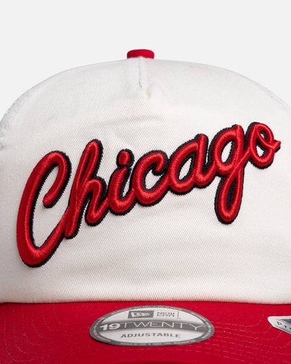 New Era Chicago Bulls 'Chrome White' 19TWENTY Snapback White/Red