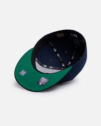 New Era Golden State Warriors 'Two Tone' 59FIFTY Fitted Dark Blue