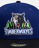 New Era Minnesota Timberwolves 'Two Tone' 59FIFTY Fitted Dark Blue