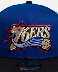 New Era Philadelphia 76ers 'Two Tone' 59FIFTY Fitted Blue