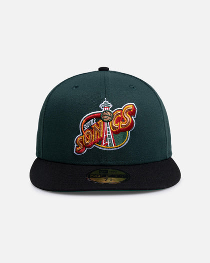 New Era Seattle SuperSonics 'Two Tone' 59FIFTY Fitted Dark Green