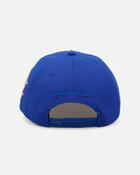 Mitchell & Ness New York Knicks 'Pink Side Patch' Pro Pinch Snapback Official Team Color