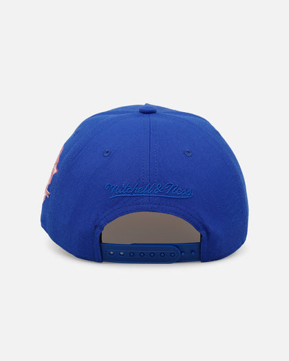 Mitchell & Ness New York Knicks 'Pink Side Patch' Pro Pinch Snapback Official Team Color