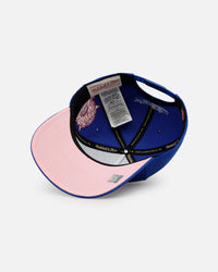 Mitchell & Ness New York Knicks 'Pink Side Patch' Pro Pinch Snapback Official Team Color