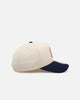 Mitchell & Ness New York Yankees 'Pink Team Logo' Pro Pinch Snapback Off White