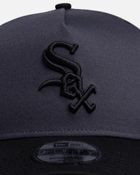 New Era Chicago White Sox 'Graphite Black' 9FORTY A-Frame Snapback Black/Grey