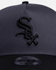 New Era Chicago White Sox 'Graphite Black' 9FORTY A-Frame Snapback Black/Grey