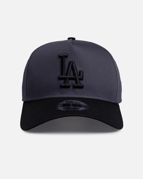 New Era Los Angeles Dodgers 'Graphite Black' 9FORTY A-Frame Snapback Black/Grey