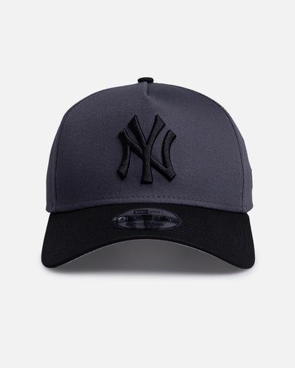 New Era New York Yankees 'Graphite Black' 9FORTY A-Frame Snapback Black/Grey