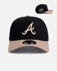 New Era Atlanta Braves 'Black Camel' 9FORTY A-Frame Snapback Black/Camel