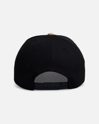 New Era Atlanta Braves 'Black Camel' 9FORTY A-Frame Snapback Black/Camel
