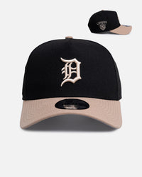 New Era Detroit Tigers 'Black Camel' 9FORTY A-Frame Snapback Black/Camel