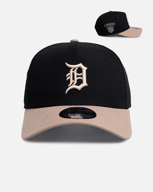 New Era Detroit Tigers 'Black Camel' 9FORTY A-Frame Snapback Black/Camel