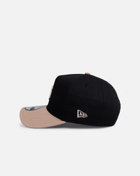 New Era Detroit Tigers 'Black Camel' 9FORTY A-Frame Snapback Black/Camel