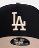 New Era Los Angeles Dodgers 'Black Camel' 9FORTY A-Frame Snapback Black/Camel