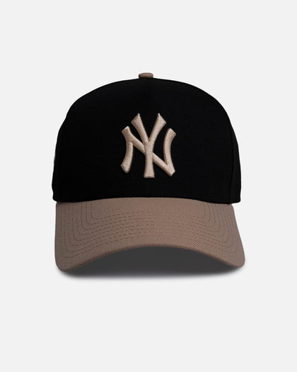 New Era New York Yankees 'Black Camel' 9FORTY A-Frame Snapback Black/Camel