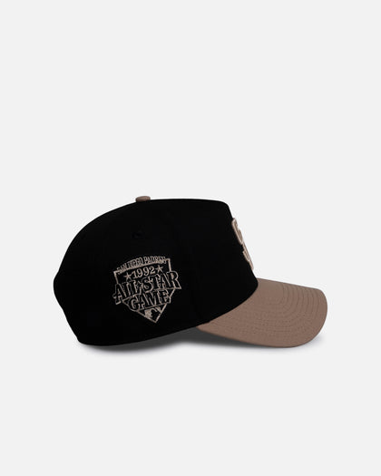 New Era San Diego Padres 'Black Camel' 9FORTY A-Frame Snapback Black/Camel