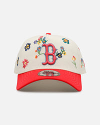 New Era Boston Red Sox 9FORTY A-Frame Snapback Pink