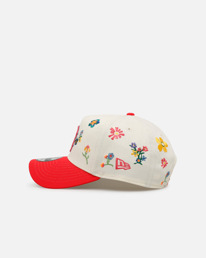 New Era Boston Red Sox 9FORTY A-Frame Snapback Pink