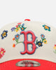 New Era Boston Red Sox 9FORTY A-Frame Snapback Pink