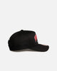 Mitchell & Ness Chicago Bulls 'Black Letter' Pro Pinch Snapback Black