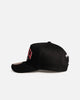 Mitchell & Ness Chicago Bulls 'Black Letter' Pro Pinch Snapback Black