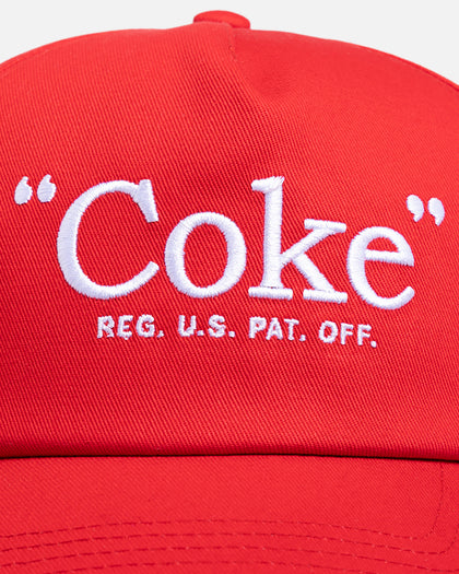 Carre X Coca Cola Heritage Snapback Red