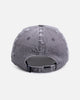 Von Dutch Cross Distressed Strapback Cap Washed Grey