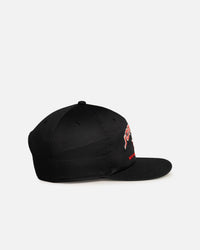 Jordan Chicago Bulls Jordan Pro Unstructured Flat Bill Snapback Black