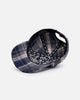 Von Dutch Gingham Dad Strapback Cap Blue