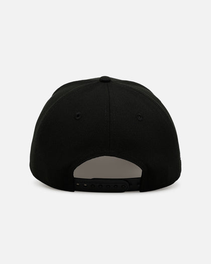 Saint Morta x New Era Logo 9FORTY A-Frame Snapback Black